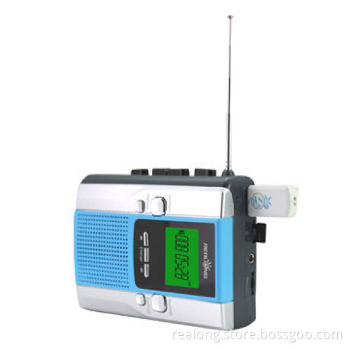 Multifunction radio with 360° rotating antenna